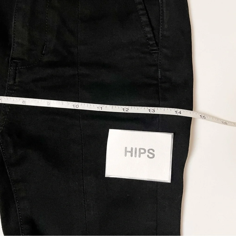 Free People We the Free Split Flare‎ Jeans 24 00 black high rise front slit